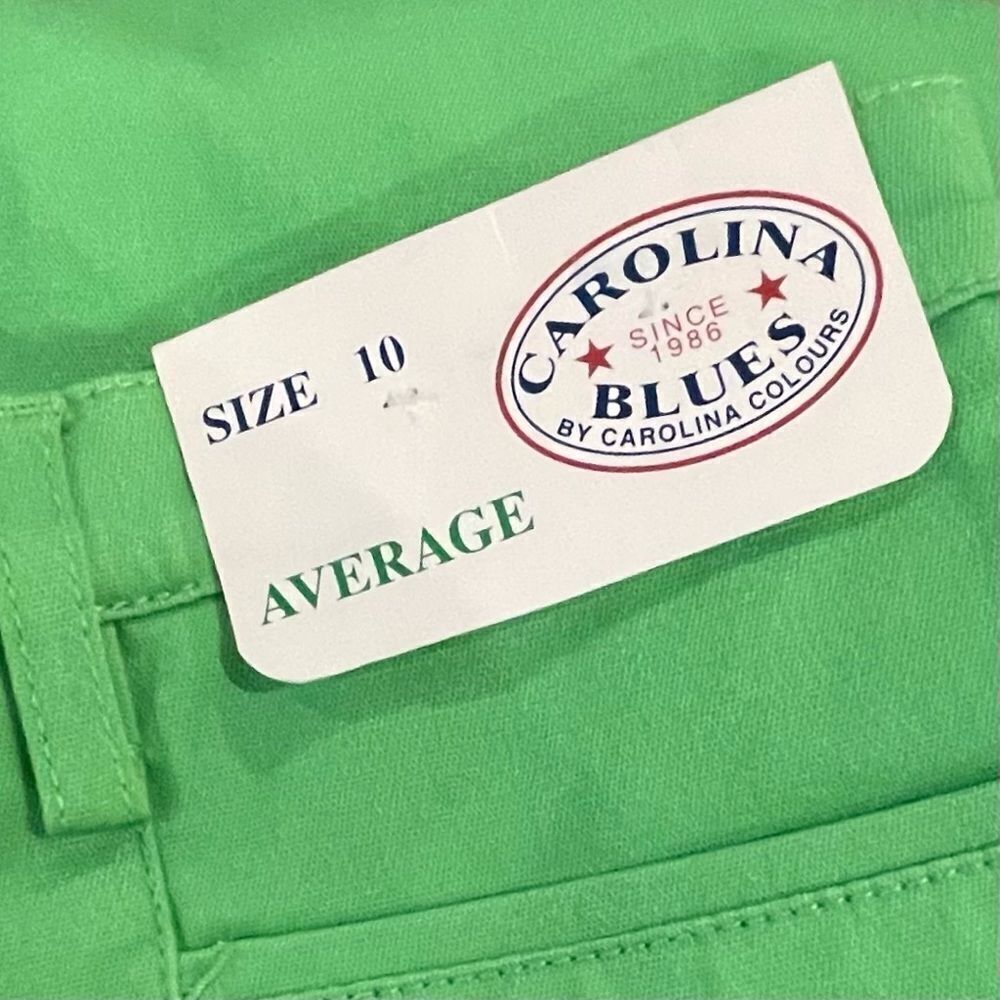 NWT Carolina Colours Ladies Size 10 Spring Green High Waist Shorts - Picture 4 of 4